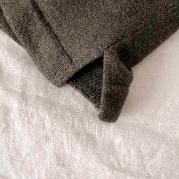 FENDI Wool Jumper Pants Dark Olive Green Sweater Set xs/s 4 - Picture 6 of 16